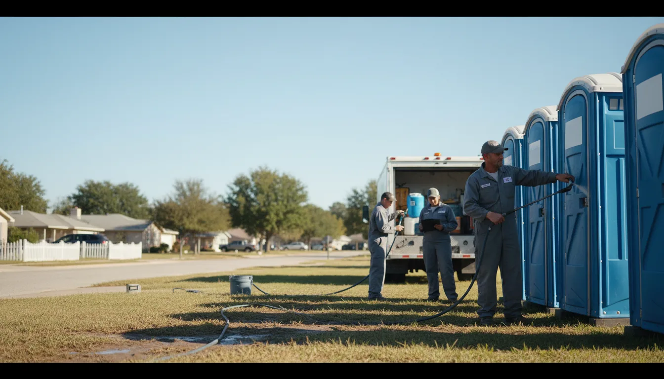 Long-Term Portable Toilet Rental in Potterville, MI near me